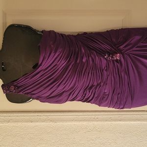 Purple women's night dress size 14